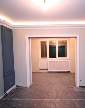 ремонт в комнате