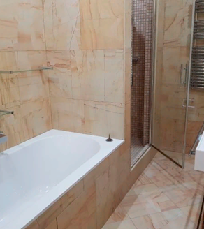 установка в ванной панелей пвх